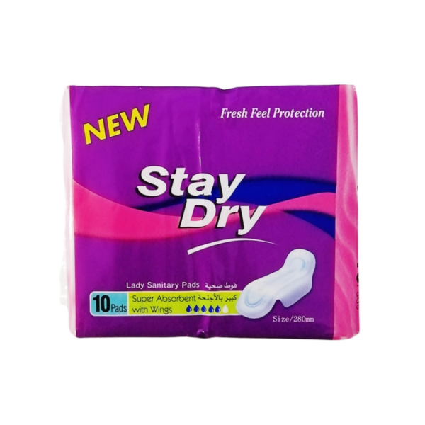 نوار بهداشتی stay dry بسته 10 عددی